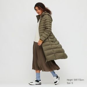UNIQLO Womens Ultra Light Down Long Coat